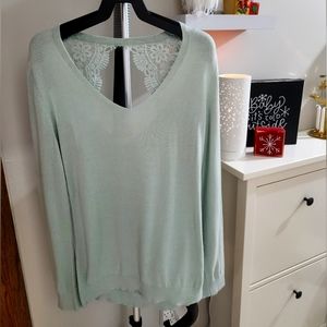 Cutout Back Sweater